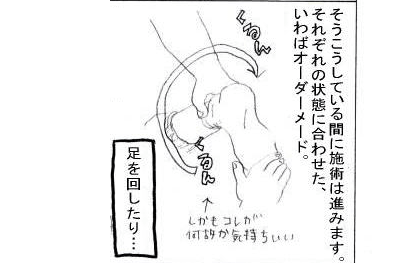 足首回し