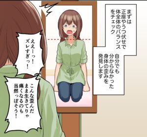 体の歪みの検査